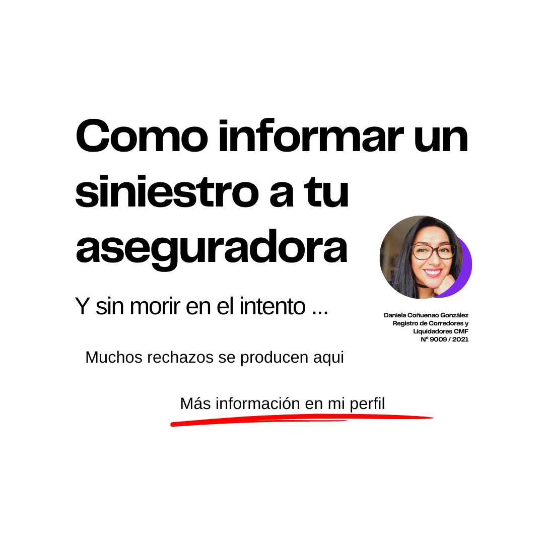 Donde la gente se cae al informar su siniestro